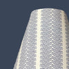 Blue Striped Sconce Shade in Dottie - Liza Pruitt