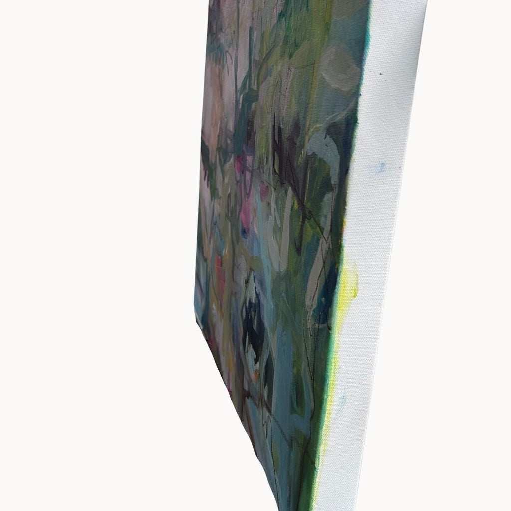 Blue Wildness Beneath | 36" h x 36" w - Liza Pruitt