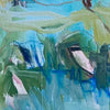 Blue Wildness Beneath | 36" h x 36" w - Liza Pruitt