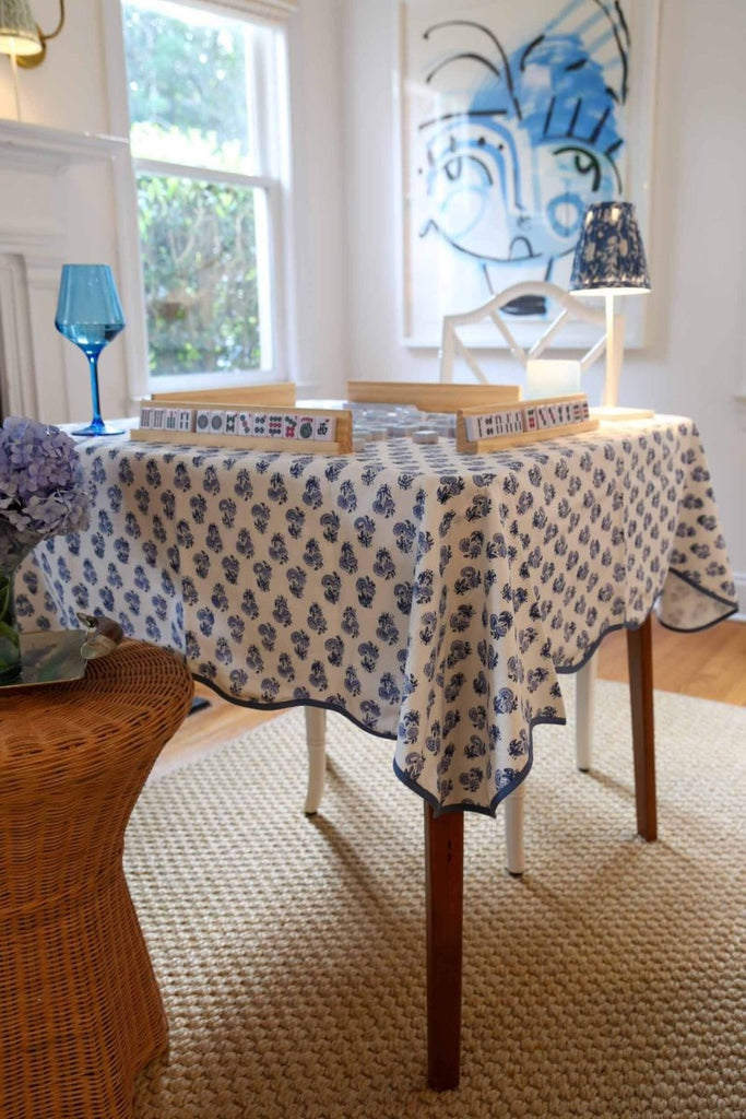 Bluebell Card Table Topper - Liza Pruitt