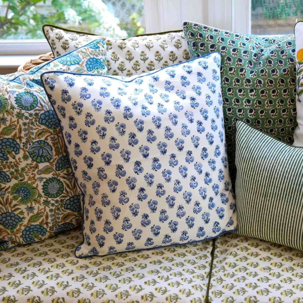 Bluebell Throw Pillow Cover - Liza Pruitt