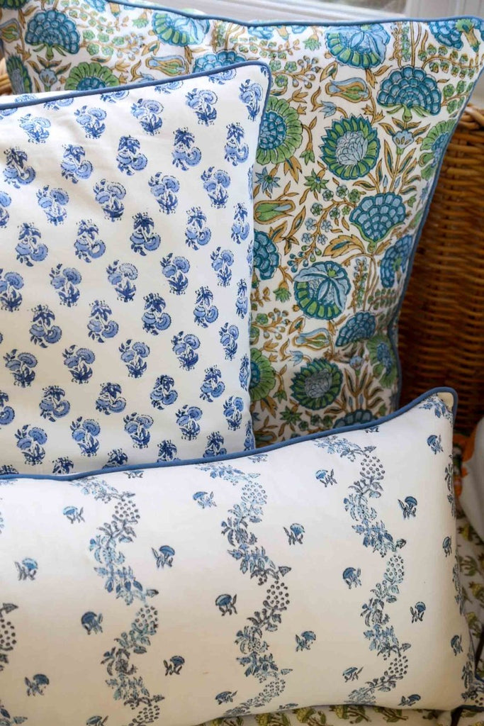 Bluebell Throw Pillow Cover - Liza Pruitt