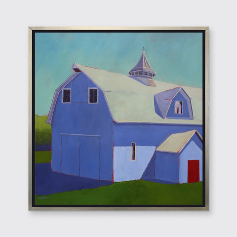 Blueberry Barn - Open Edition Canvas Print - Liza Pruitt