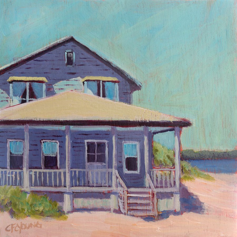 Blueberry Bungalow - Open Edition Canvas Print - Liza Pruitt