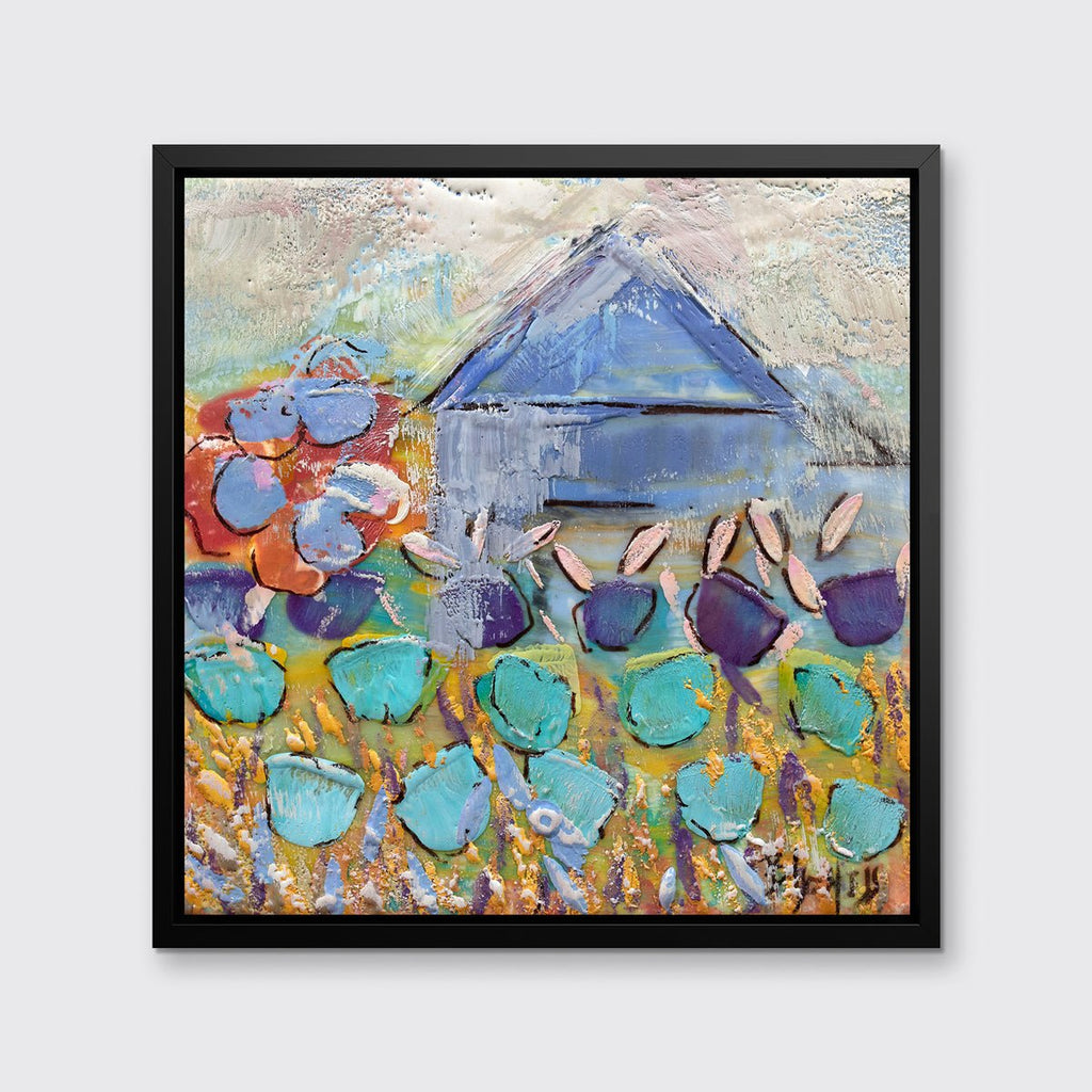 Blueberry Farm - Open Edition Canvas Print - Liza Pruitt