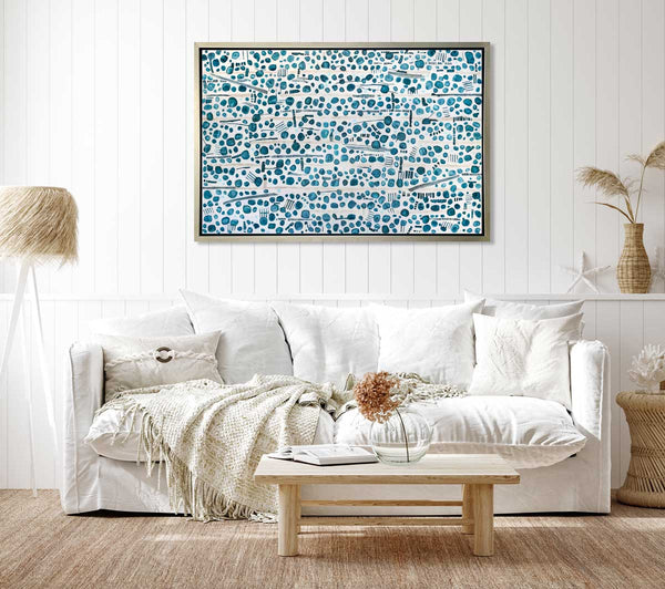 Blueberry Hill - Limited Edition Canvas Print - Liza Pruitt