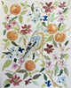 Bluebird Citrus | 14" h x 11" w | Original - Liza Pruitt