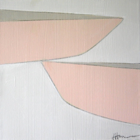 Boat Study in Blush | 12" x 12" - Liza Pruitt