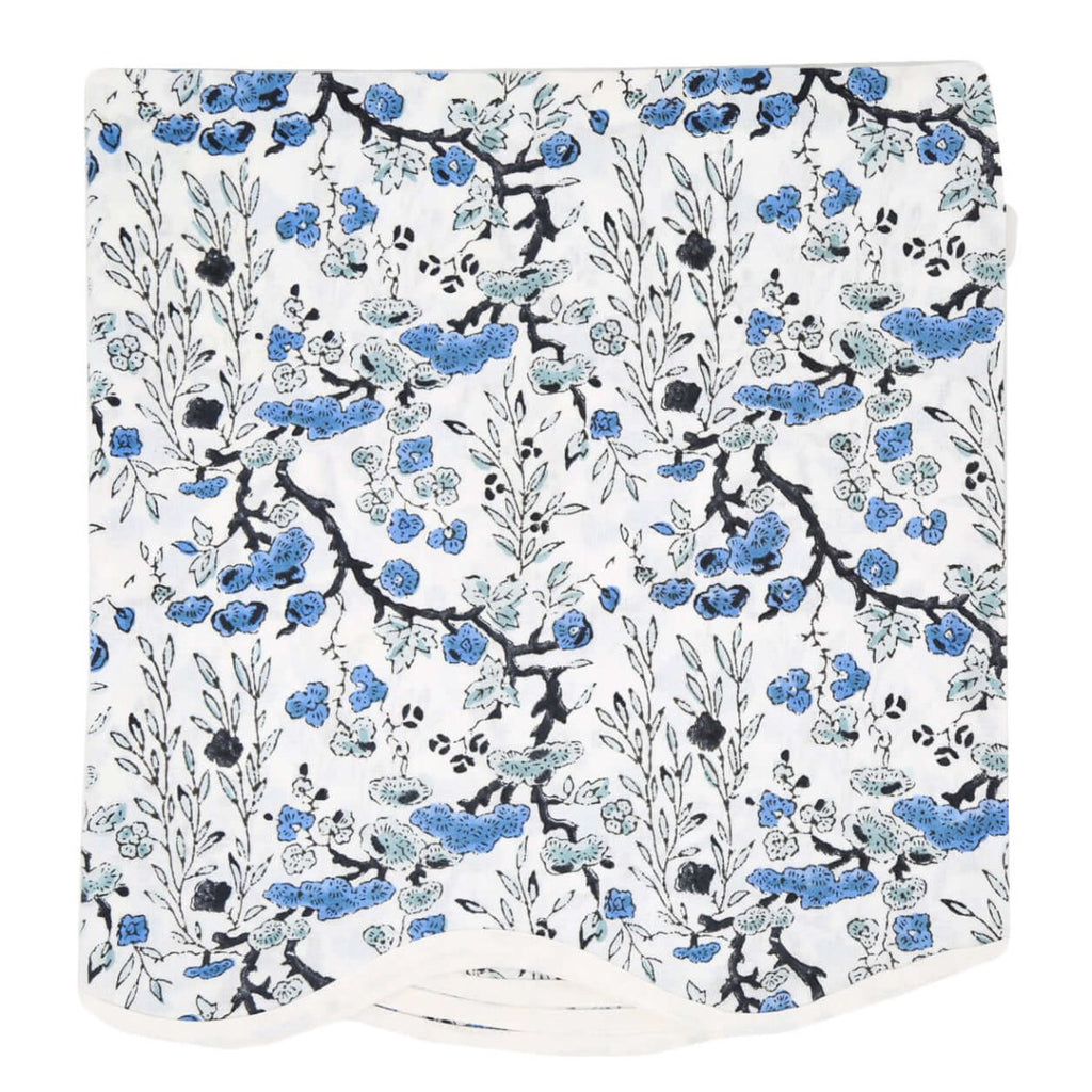 Bonsai Blue Card Table Topper - Liza Pruitt