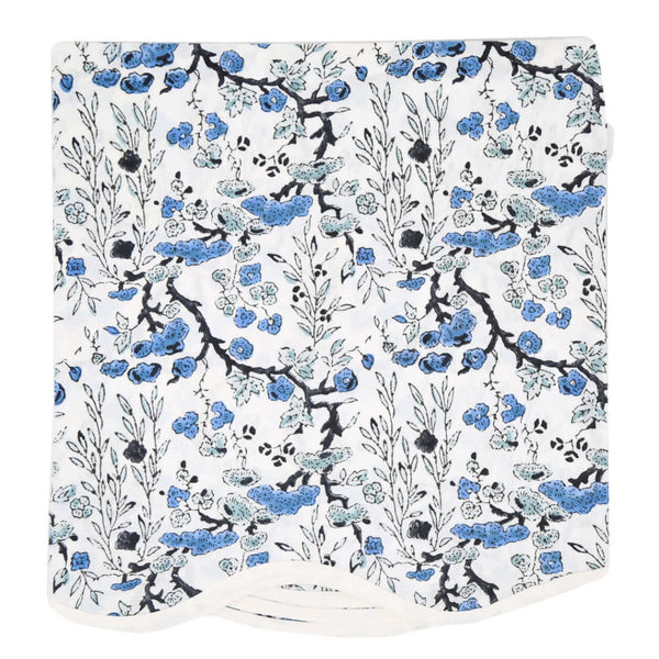 Bonsai Blue Card Table Topper - Liza Pruitt