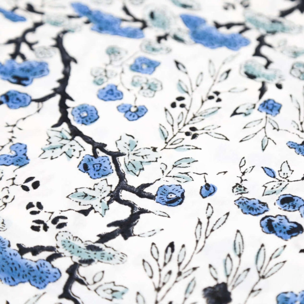 Bonsai Blue Card Table Topper - Liza Pruitt