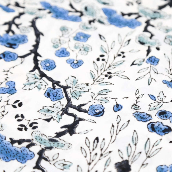 Bonsai Blue Card Table Topper - Liza Pruitt