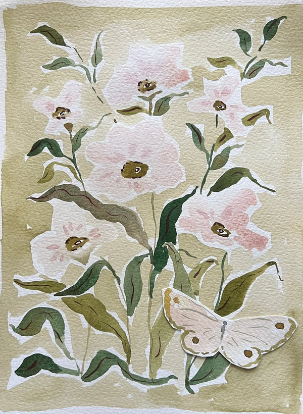 Botanical Vines No. 2 | 12" h x 9" w | Original - Liza Pruitt