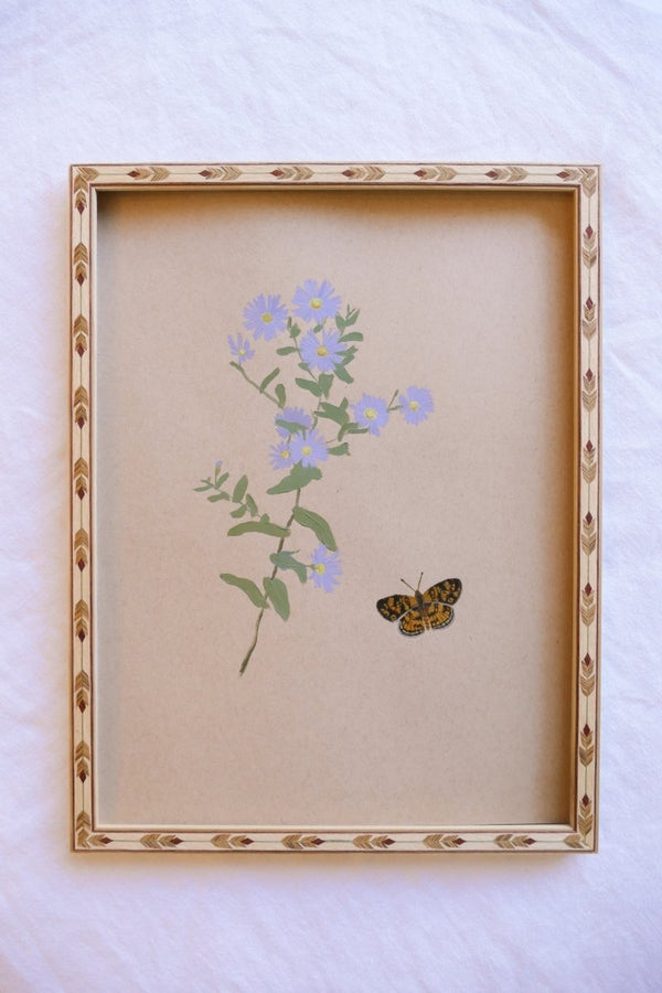 Botanical XXV | 12" h x 9" w | Framed - Liza Pruitt