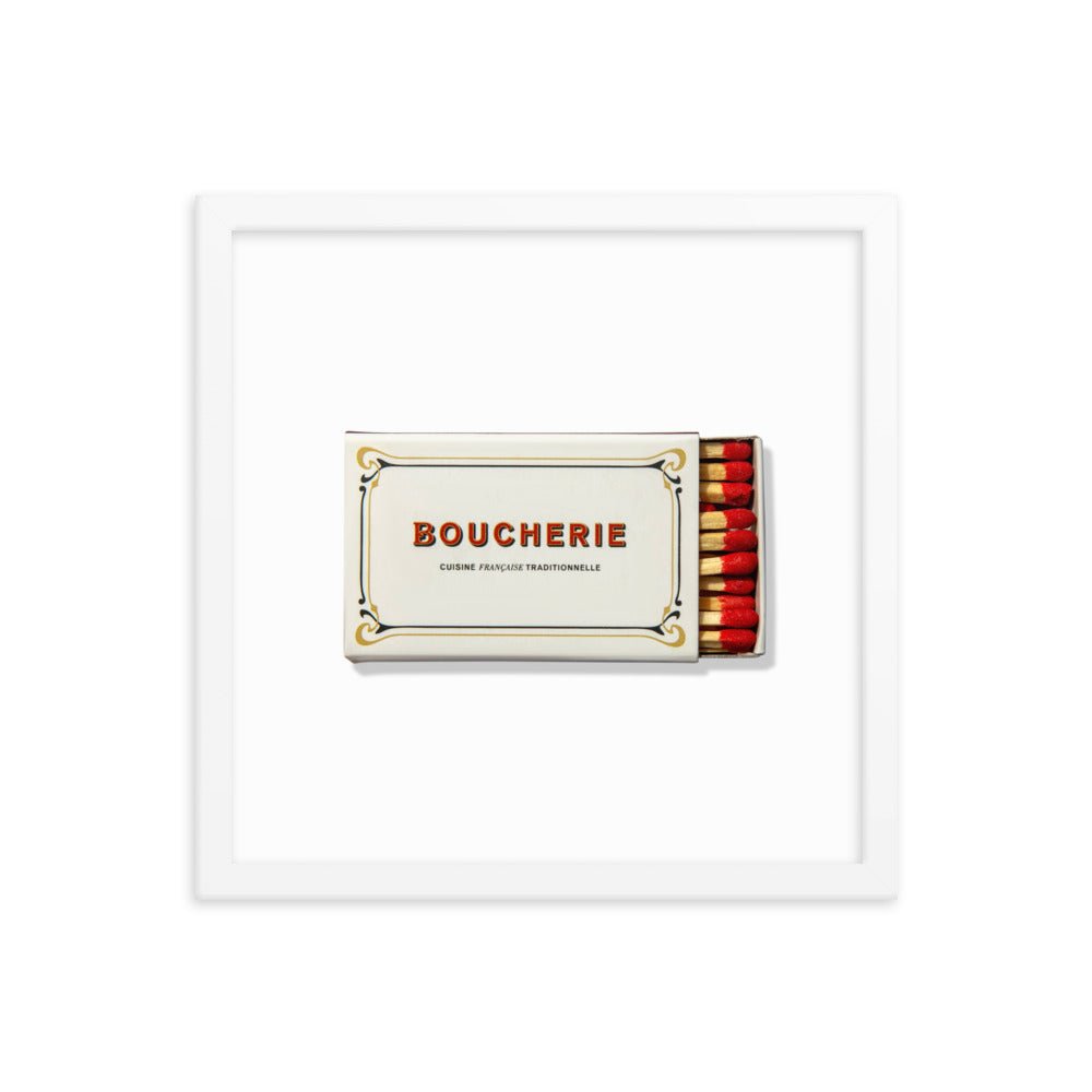 Boucherie Framed Print - Liza Pruitt