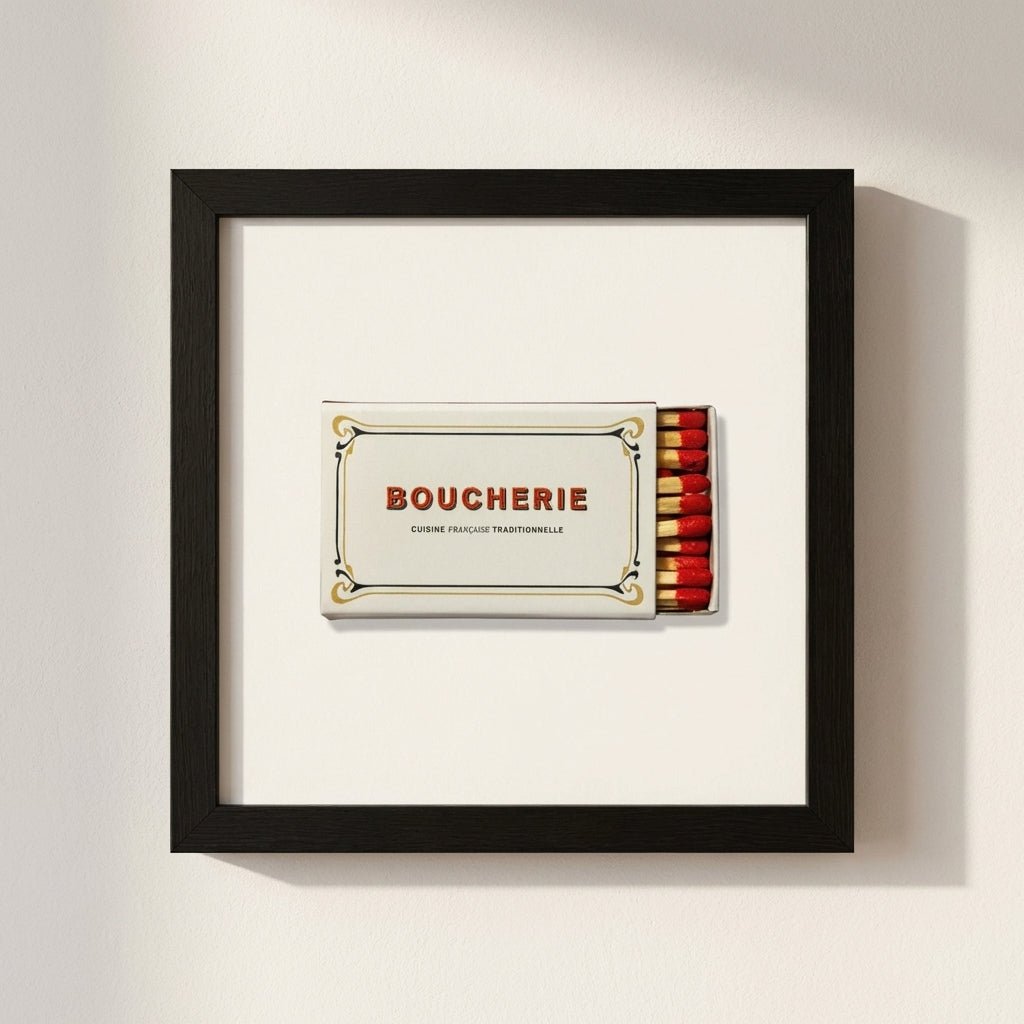 Boucherie Framed Print - Liza Pruitt