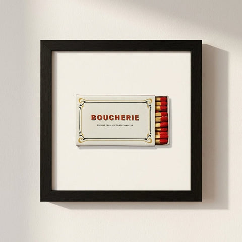 Boucherie Framed Print - Liza Pruitt