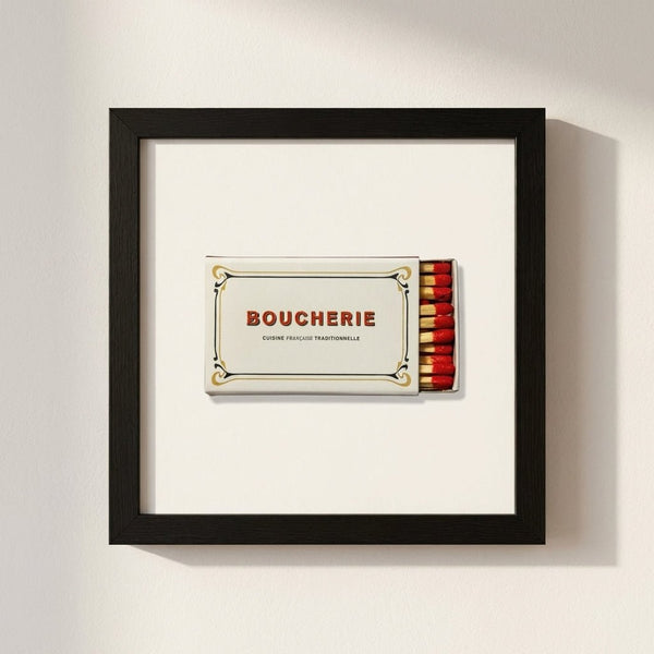 Boucherie Framed Print - Liza Pruitt