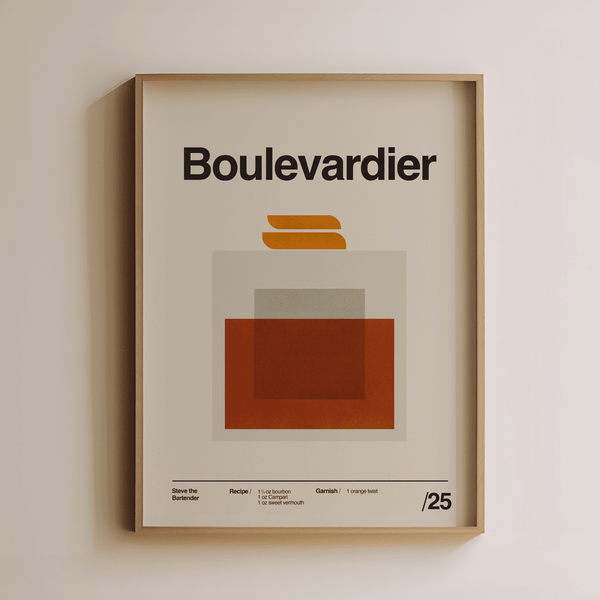 Boulevardier - Steve the Bartender Cocktail - Liza Pruitt