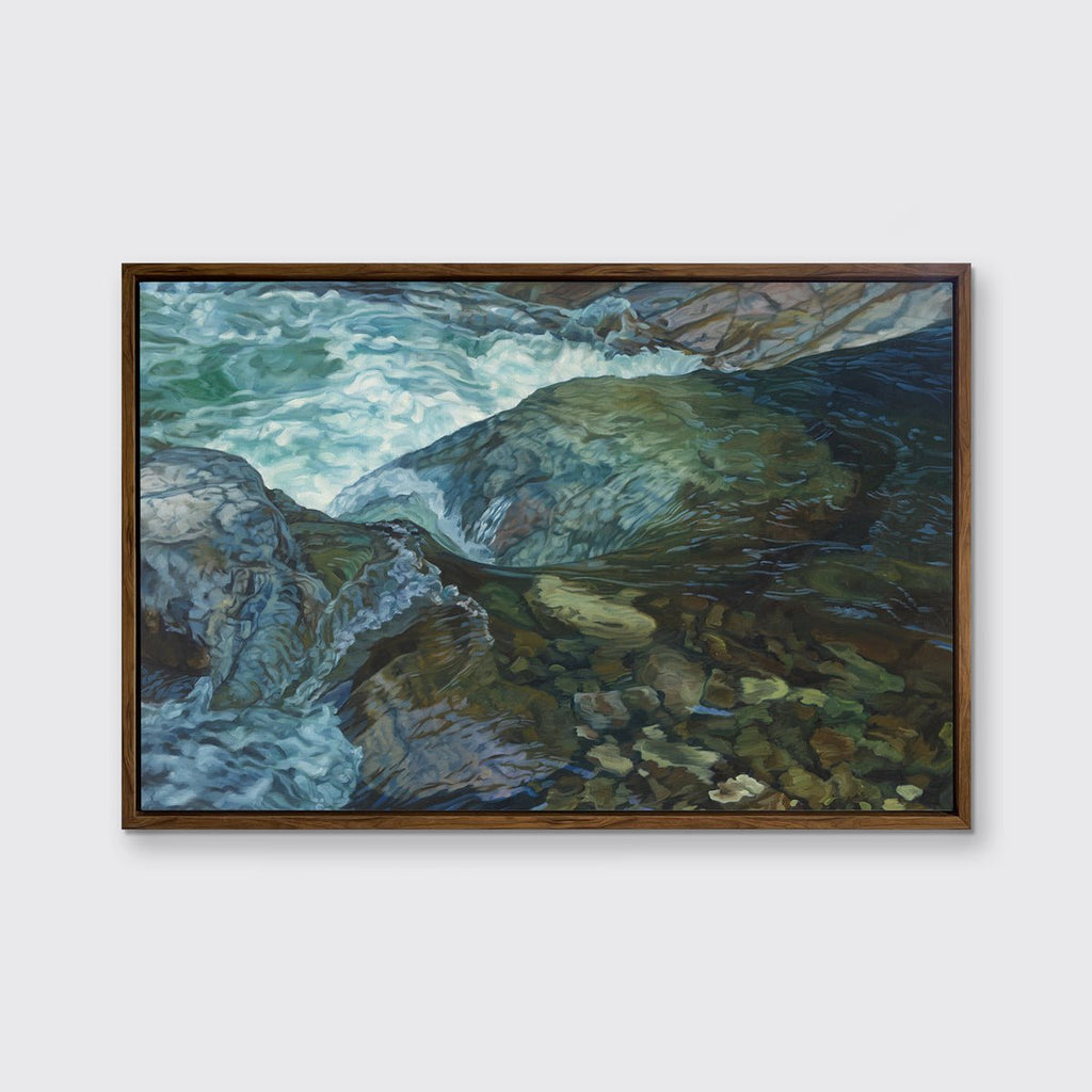 Bridge Falls 2 - Limited Edition Canvas Print - Liza Pruitt