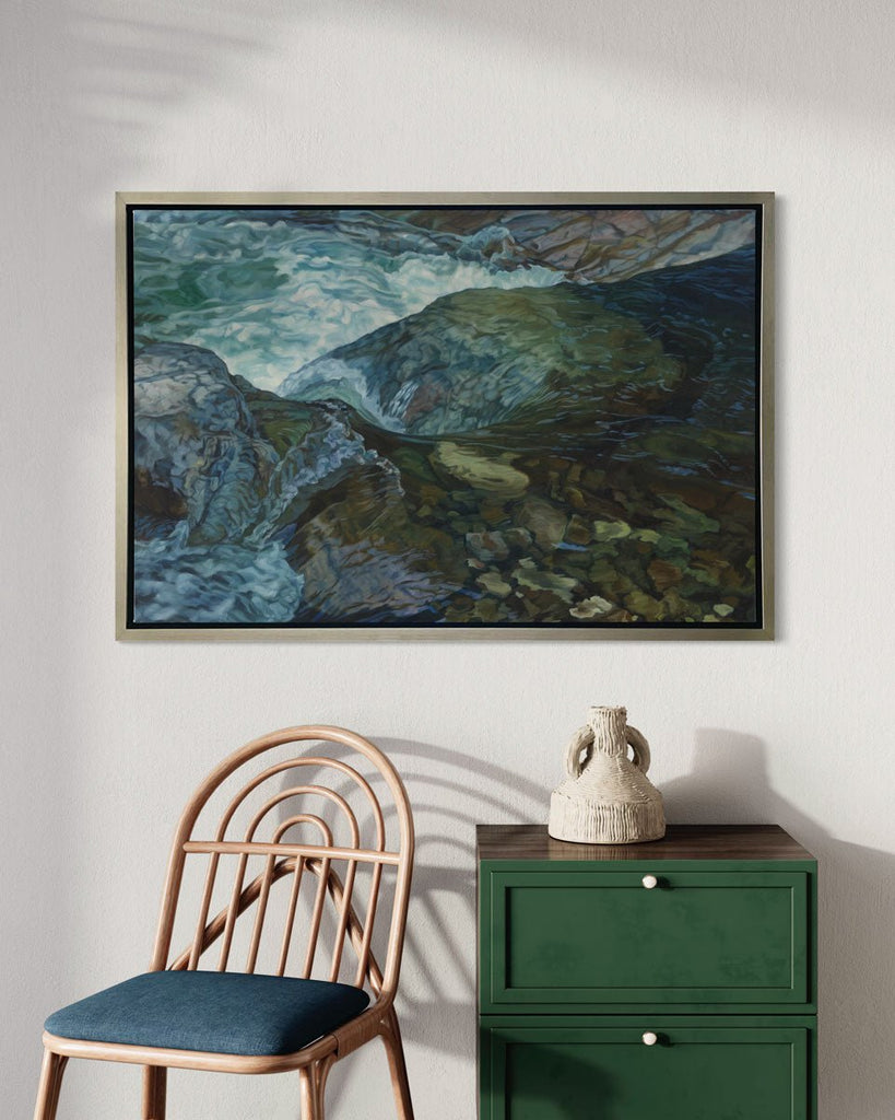 Bridge Falls 2 - Limited Edition Canvas Print - Liza Pruitt