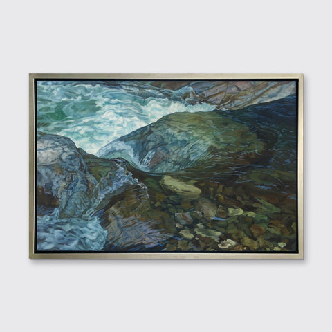 Bridge Falls 2 - Limited Edition Canvas Print - Liza Pruitt