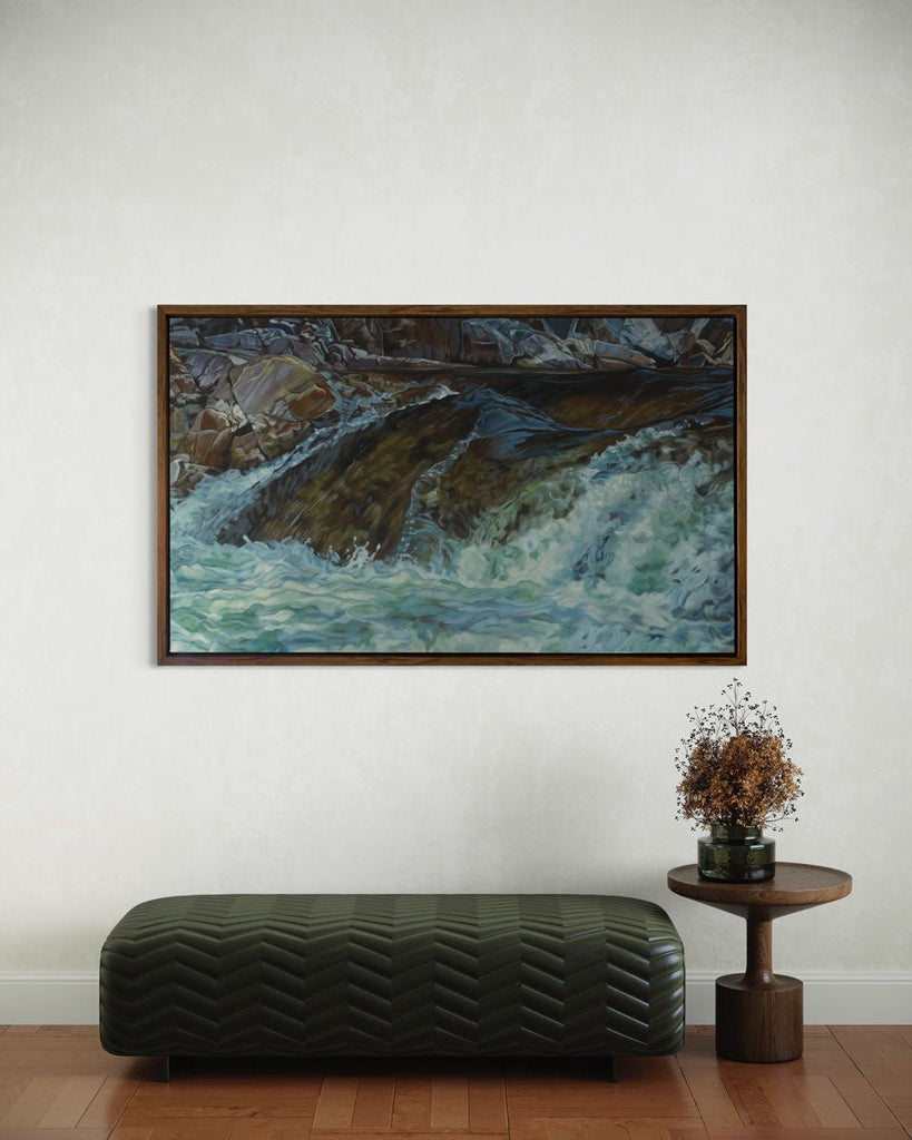 Bridge Falls - Limited Edition Canvas Print - Liza Pruitt