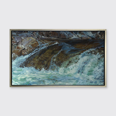 Bridge Falls - Limited Edition Canvas Print - Liza Pruitt