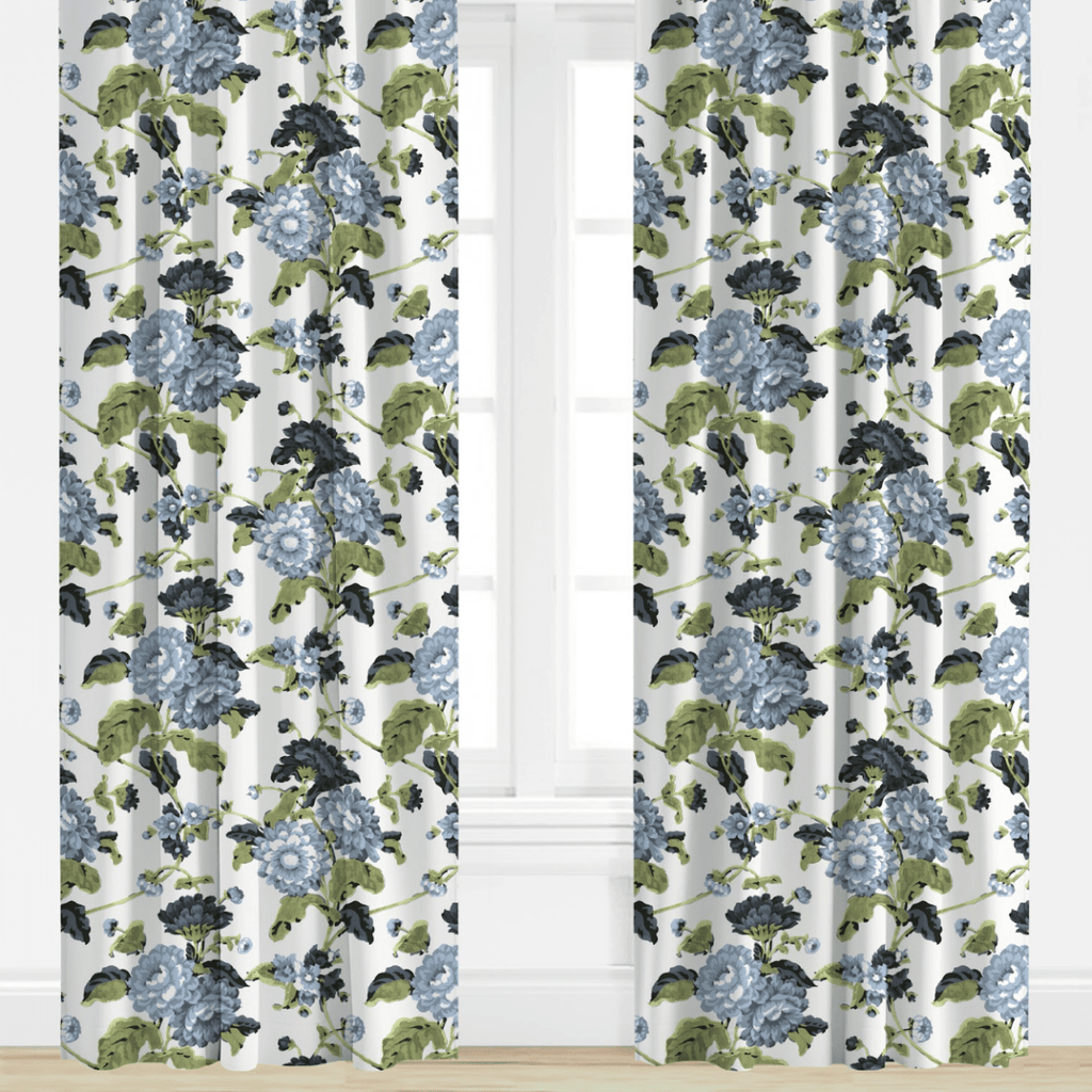 Britain in Rain Drapery Panel - Liza Pruitt