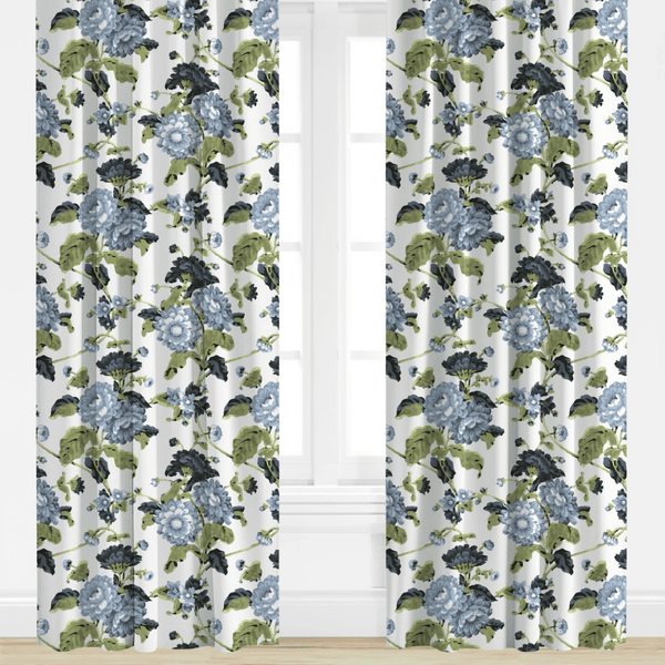 Britain in Rain Drapery Panel - Liza Pruitt