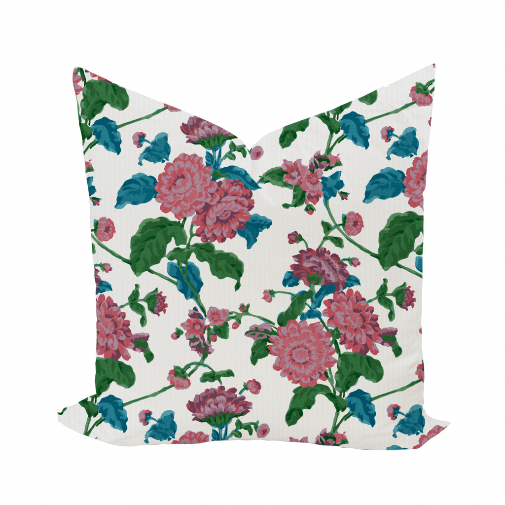 Britain Pillow Cover in Lipstick - Liza Pruitt