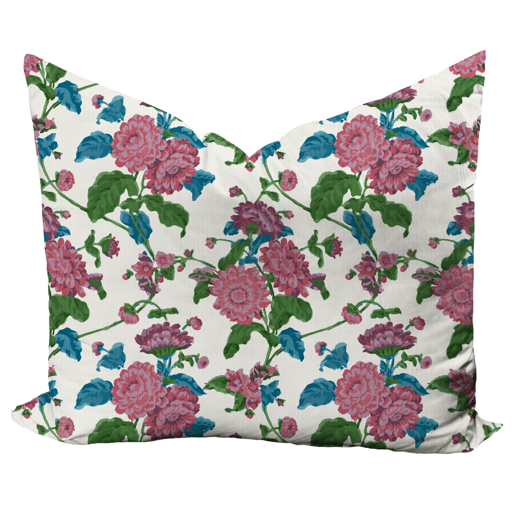 Britain Pillow Cover in Lipstick - Liza Pruitt