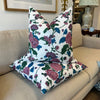 Britain Pillow Cover in Lipstick - Liza Pruitt