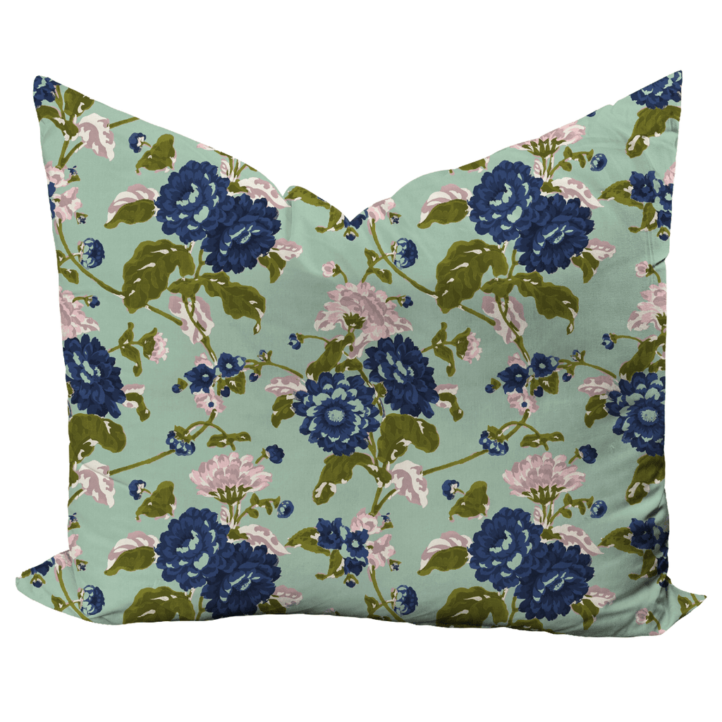 Britain Pillow Cover in Seafoam - Liza Pruitt