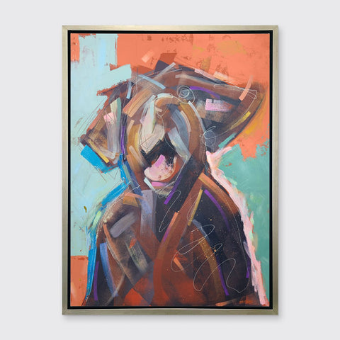 Brown Lab - Limited Edition Canvas Print - Liza Pruitt