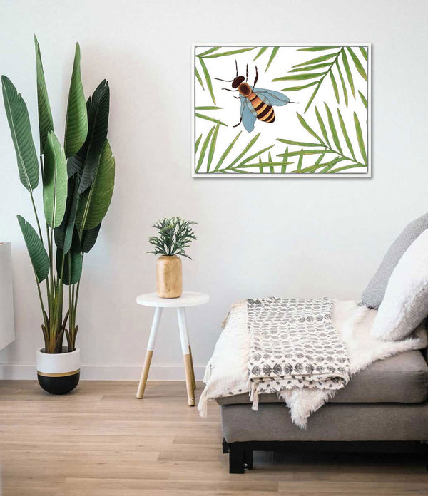 Bumbling - Open Edition Canvas Print - Liza Pruitt