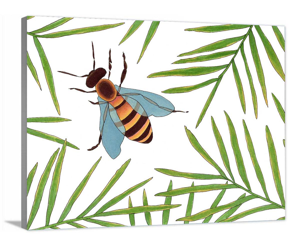 Bumbling - Open Edition Canvas Print - Liza Pruitt