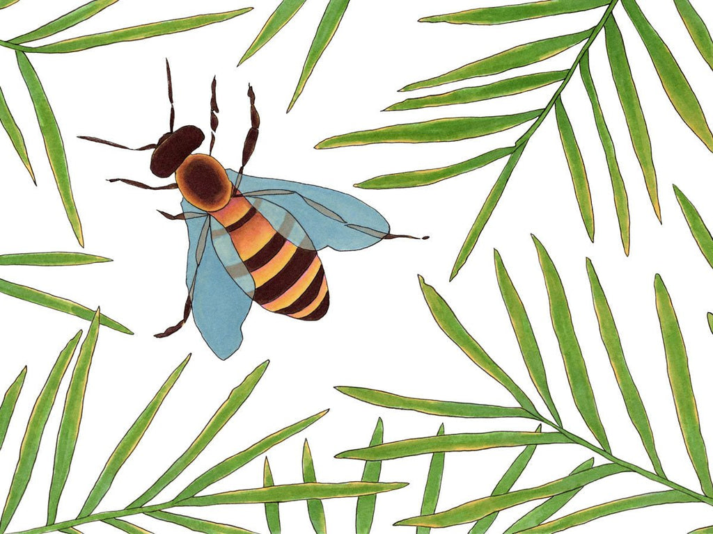 Bumbling - Open Edition Paper Print - Liza Pruitt