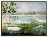 "Bunker on the Left" Golf Landscape, Canvas Print - Liza Pruitt