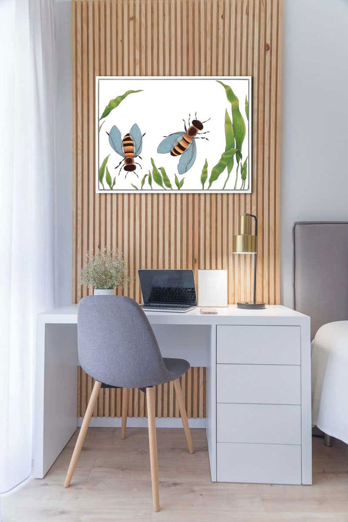 Busy - Open Edition Canvas Print - Liza Pruitt