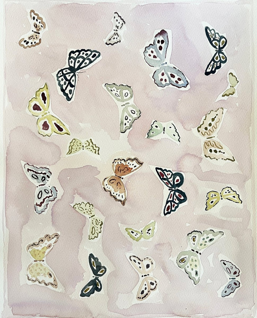 Butterfly Lilac, Original 16x20 - Liza Pruitt