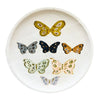 Butterfly Plate No. 2, Original 8x8 Handpainted Plate - Liza Pruitt