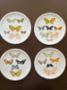 Butterfly Plate No. 4, Original 8x8 Handpainted Plate - Liza Pruitt