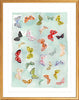 Butterfly Rainbow Aqua, Fine Art Print - Liza Pruitt