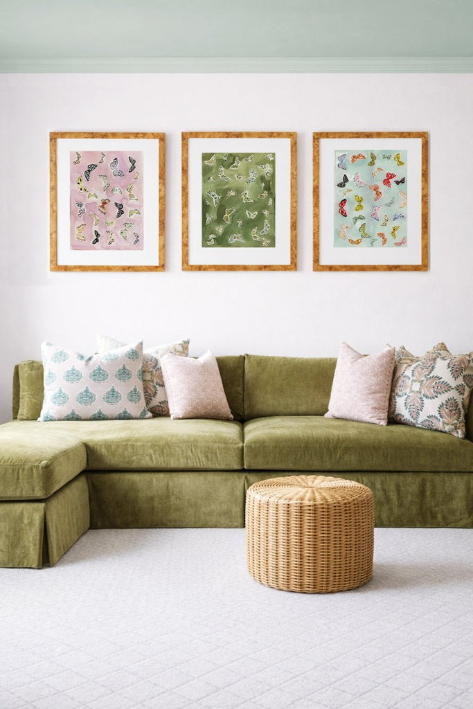 Butterfly Rainbow Aqua, Fine Art Print - Liza Pruitt