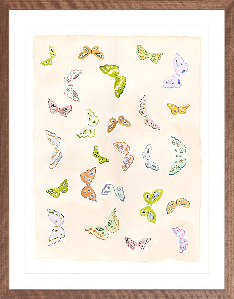 Butterfly Rainbow Blush, Fine Art Print - Liza Pruitt