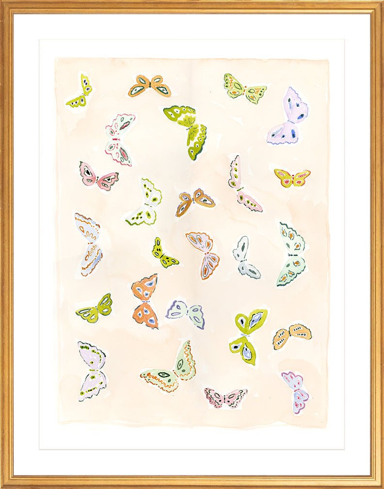 Butterfly Rainbow Blush, Fine Art Print - Liza Pruitt