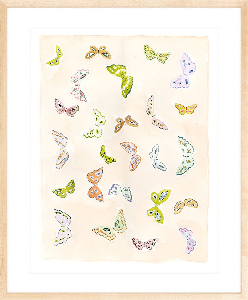 Butterfly Rainbow Blush, Fine Art Print - Liza Pruitt