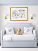 Butterfly Rainbow Chambray, Fine Art Print - Liza Pruitt