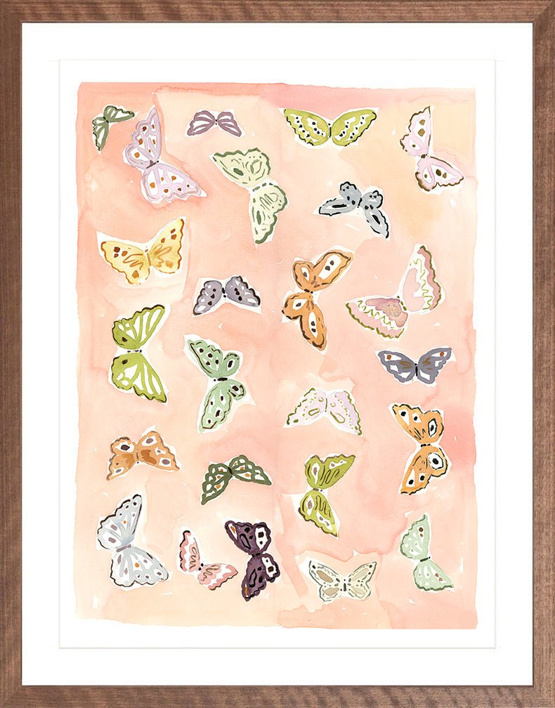Butterfly Rainbow Coral, Fine Art Print - Liza Pruitt